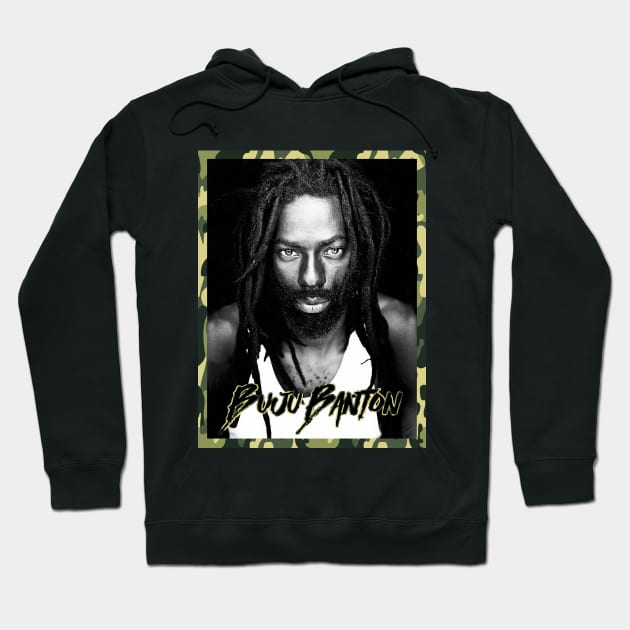 Buju Banton - Reggae Rastafari Jah Army Roots Shirt Hoodie by Rastafari_Reggae_Shop